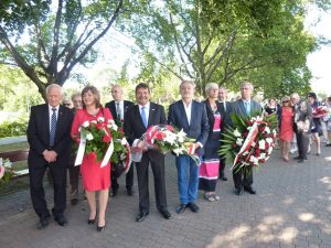 31 sierpnia 2016 r. - uroczystość pod pomnikiem Ofiar Grudnia w Gdyni