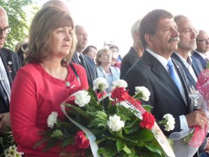 31 sierpnia 2016 r. - uroczystość pod pomnikiem Ofiar Grudnia w Gdyni