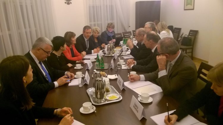 Spotkanie z delegacją Komisji Polityki Społecznej Izby Poselskiej Parlamentu Republiki Czeskiej.