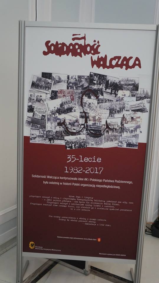 Wystawa „Solidarność Walcząca” w Sejmie w ramach 35 lecia powstania organizacji.